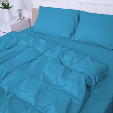 Простынь двуспальная MirSon Soft Elegance №18-4735 Capri Breeze 180х190 см (2200010916263)
