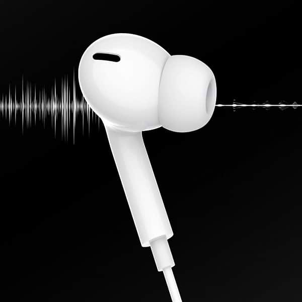 Фото - Навушники вкладиші дротові SkyDolphin SR17 Pro White (HF-000407)