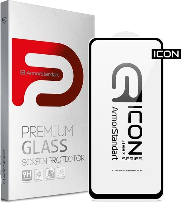 Захисне скло для смартфону Armorstandart Icon for Xiaomi Redmi Note 11 Pro Black (ARM60461)
