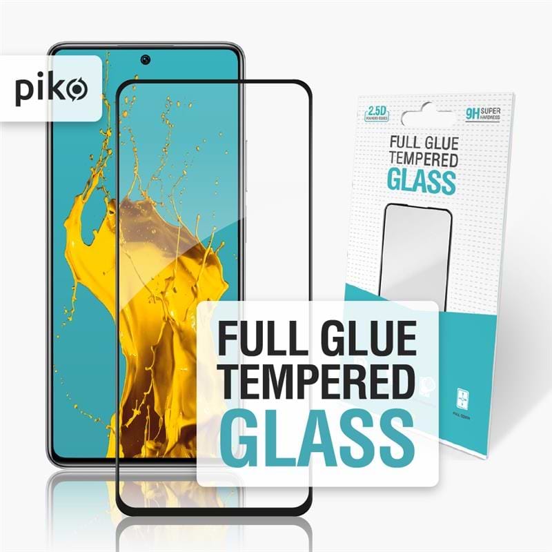 Захисне скло для смартфону Piko for Xiaomi Mi 11T Black Full Glue, 0.3mm, 2.5D (1283126518782)