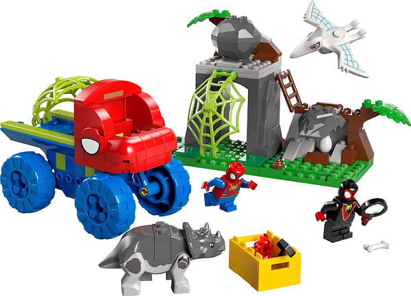 Фото - Конструктор LEGO Spidey Динозаврячий рятувальний транспорт команди Павука (11199)