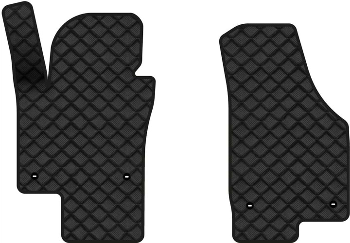 Килимки з екошкіри в салон авто передні EVAtech ECO для Jetta (VI) AT Volkswagen 2010-2018 6 покоління Sedan EU VW31221A2TL4BBB