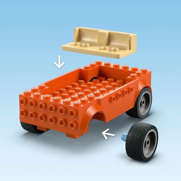 Фото - Конструктор LEGO Bluey Пляж и семейная поездка на автомобиле Блуи (11202)