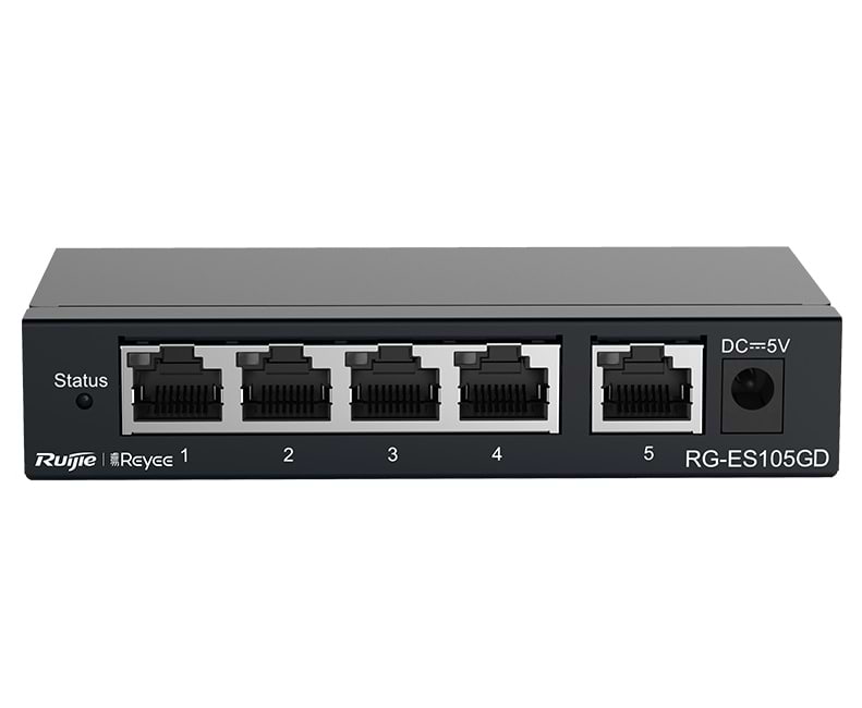 Коммутатор локальної мережі (Switch) Ruijie Reyee RG-ES105GD