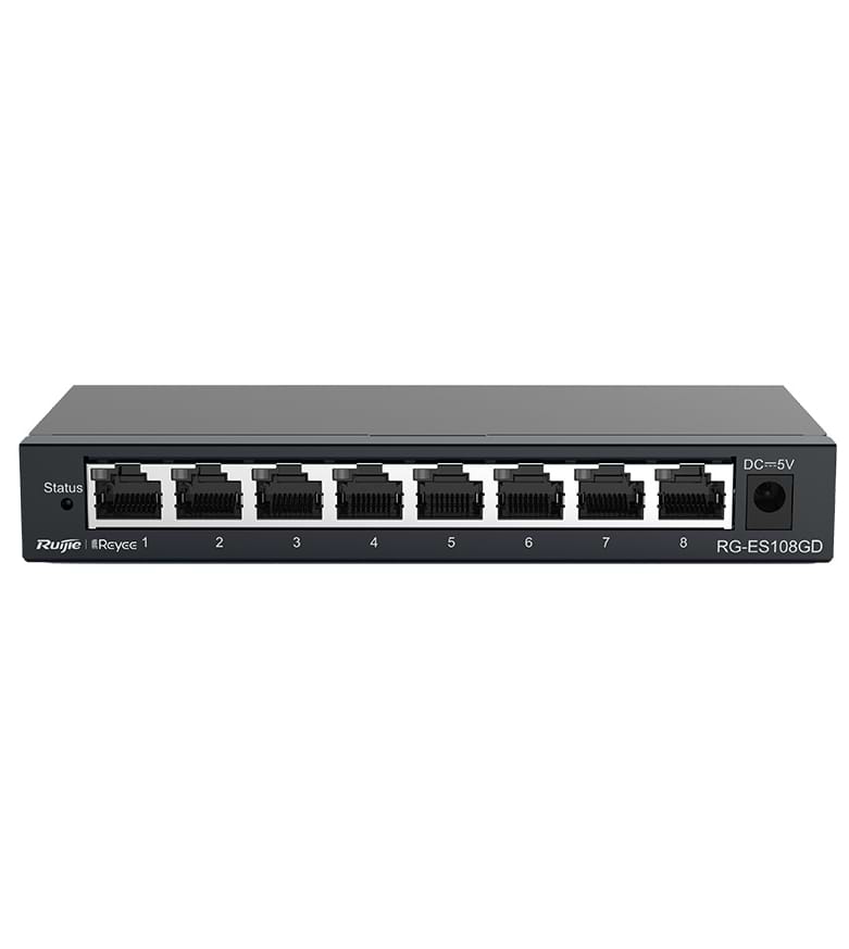 Коммутатор локальної мережі (Switch) Ruijie Reyee RG-ES108GD - Фото 1