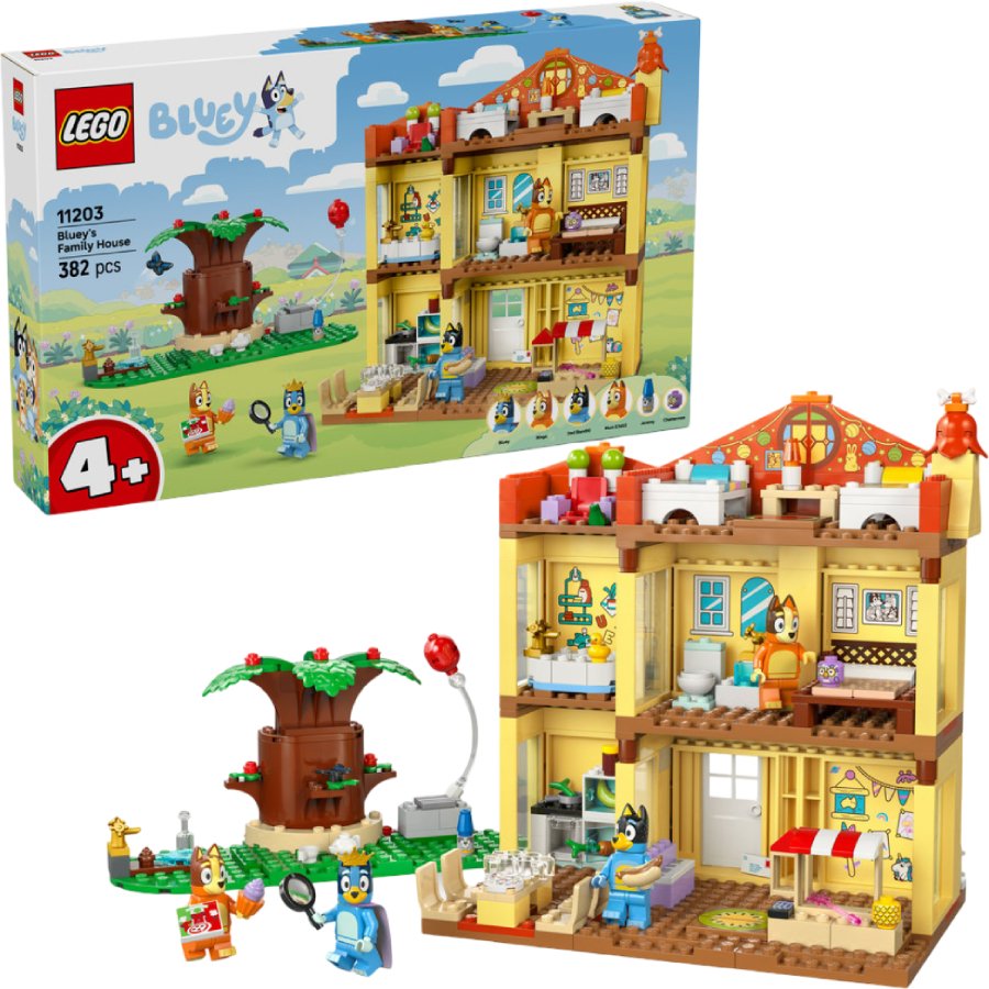 Конструктор LEGO Bluey Родинний дім Блуї (11203) - Фото 1