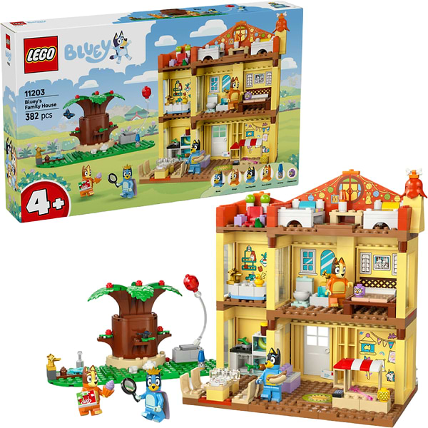 Фото - Конструктор LEGO Bluey Родинний дім Блуї (11203) Фото - Конструктор LEGO Bluey Родинний дім Блуї (11203)