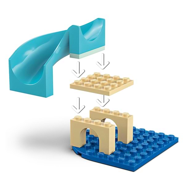 Фото - Конструктор LEGO Gabby's Dollhouse Акваріумні пригоди русалоньки Ґаббі (11204)