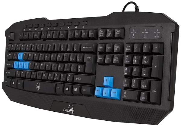 Фото - Клавіатура дротова Genius Scorpion K215 (31310474105)  Black