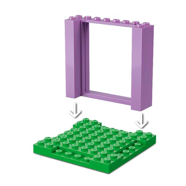 Фото - Конструктор LEGO Gabby's Dollhouse Гора сладостей и сад Китти (11205)