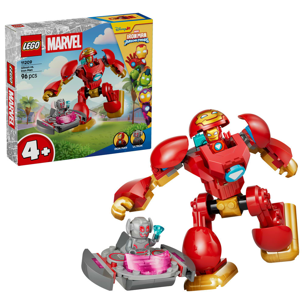 Конструктор LEGO  Disney Junior Marvel Альтрон проти Залізної Людини (11209)