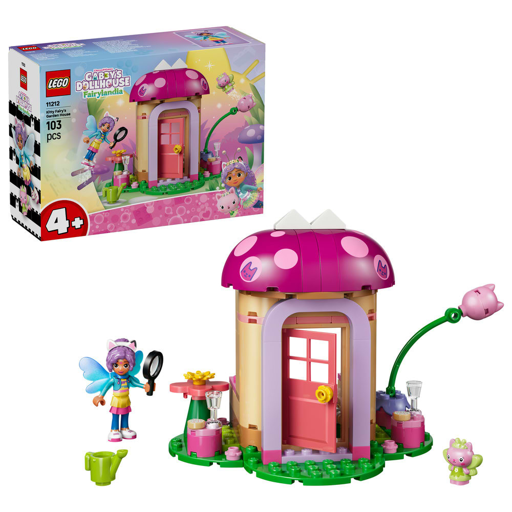 Конструктор LEGO Gabby's Dollhouse Садовый домик Котофеи (11212)
