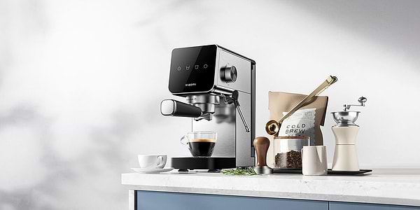 Фото - Кофеварка рожковая Xiaomi Semi-automatic Espresso Machine EU