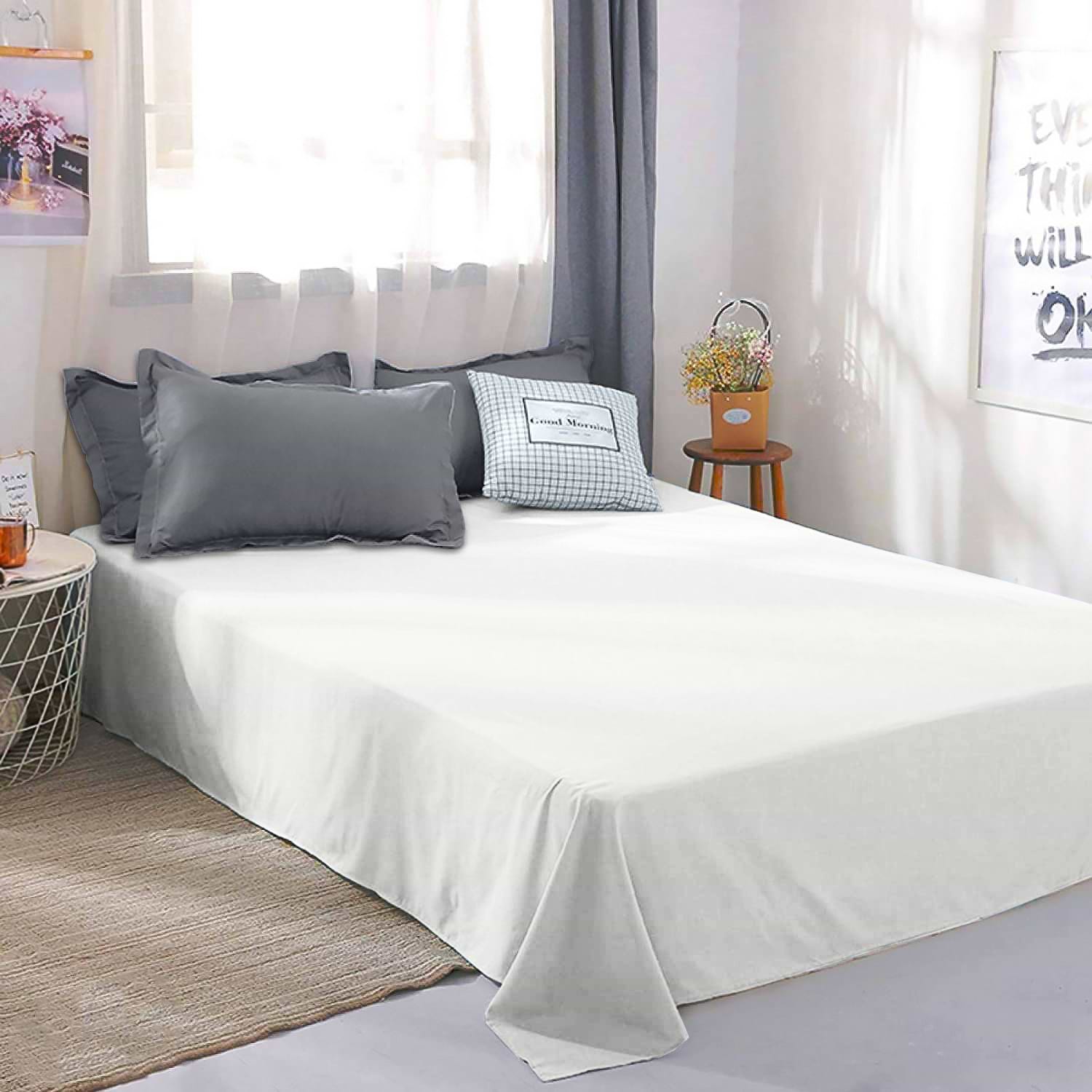 Набор простыней Zastelli White бязь 200х220 см 2 шт. (21919)