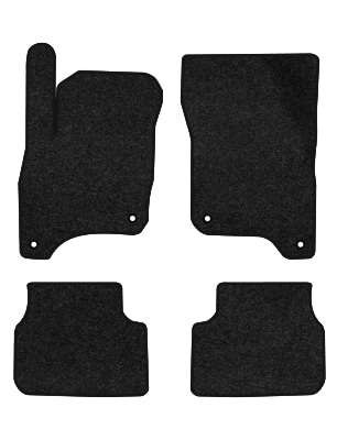 Коврики ворсовые в салон авто EVAtech Premium для Volkswagen e-Bora 2019 1 поколение Sedan EU черный кант (VW11298P4AV4VPB)