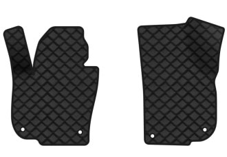 Килимки з екошкіри в салон авто передні EVAtech для Superb (B6) Skoda 2008-2015 2 покоління Combi EU (SK31130A2AV4BBB)