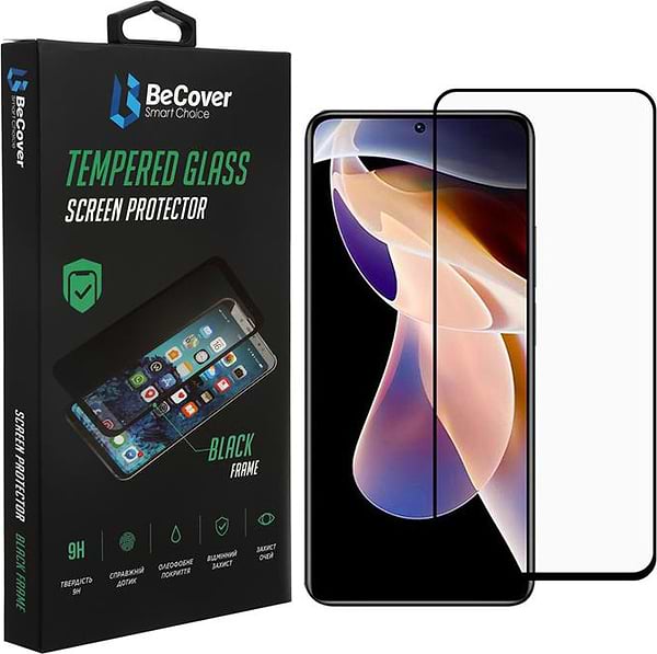 Фото - Захисне скло для смартфону BeCover for Xiaomi Redmi Note 11 Pro/11 Pro Plus Black (707140)