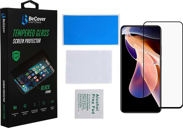 Фото - Захисне скло для смартфону BeCover for Xiaomi Redmi Note 11 Pro/11 Pro Plus Black (707140)