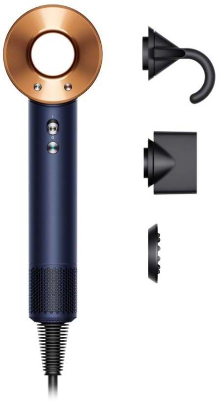 Фото - Фен Dyson HD07 Supersonic Straight/Wavy Prussian Blue/Rich Copper (113277-01)