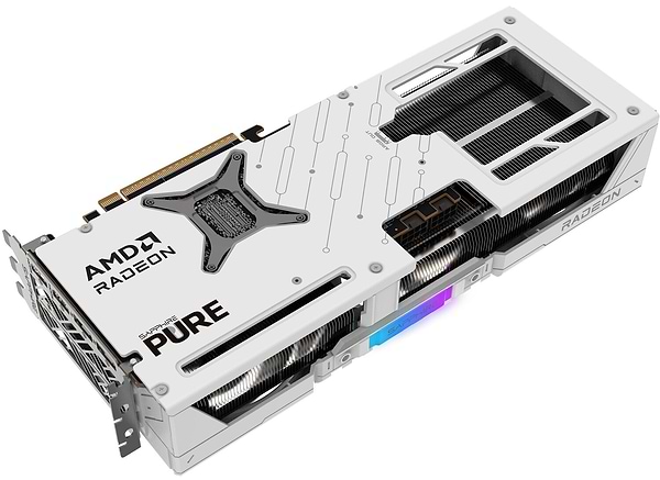 Фото - Видеокарта Sapphire Radeon RX 9070 XT 16GB GDDR6 PURE GAMING OC (11348-02-20G)