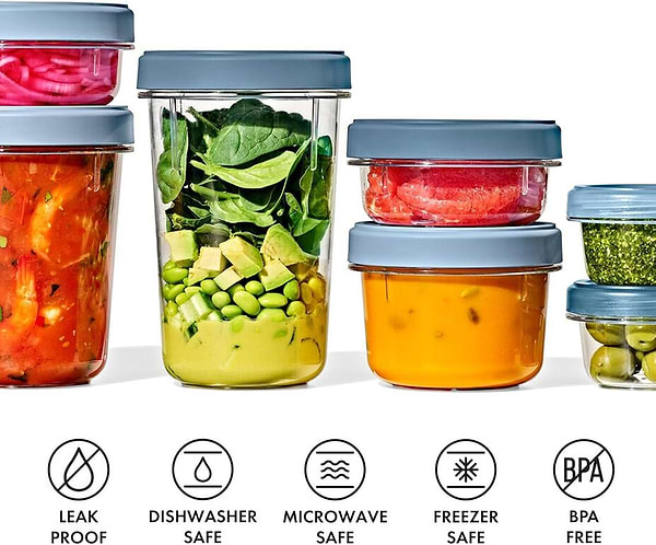 Фото - Набор емкостей для хранения OXO 0,9 л 2 шт. 11393600