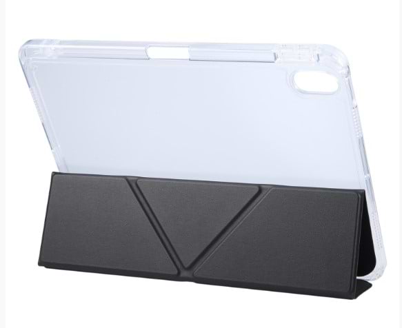 Фото - Чехол для планшета BeCover Ultra Slim Origami Transparent с креплением Apple iPad 10.9" (2022/2024)/iPad (А16) 2025 11" Black (712938)