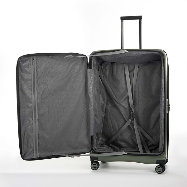 Фото - Чемодан Bagland VELO Large хаки (1140521764)