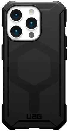 Чохол для смартфону UAG for Apple iPhone 15 Pro Essential Armor Magsafe Black (114276114040)