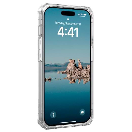 Фото - Чохол для смартфону UAG for Apple Iphone 15 Pro Plyo Magsafe Ice/Silver (114286114333)