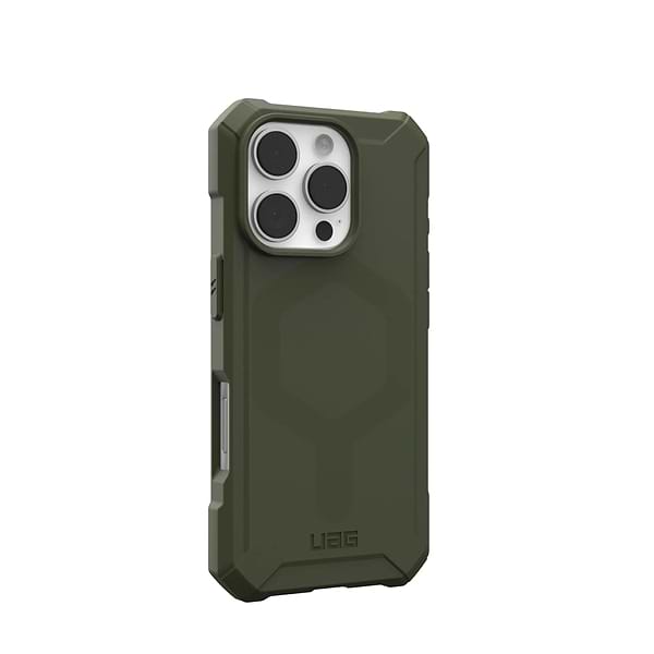 Фото - Чохол для смартфону UAG for Apple iPhone 16 Pro, Essential Armor Magsafe, Olive Drab (114448117272)