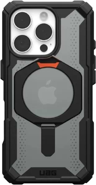 Чехол для смартфона UAG for iPhone 16 Pro, Plasma XTE MagSafe, Black/Orange (114474114097) - Фото 1