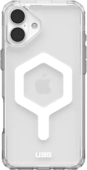 Чехол для смартфона UAG for iPhone 16 Plus, Plyo Magsafe, Ice/White (114479114341) - Фото 1