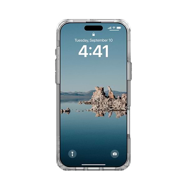 Фото - Чохол для смартфону UAG for iPhone 16 Pro Max, Plyo Magsafe LE, Black/Clear Ombre (11448111404G)