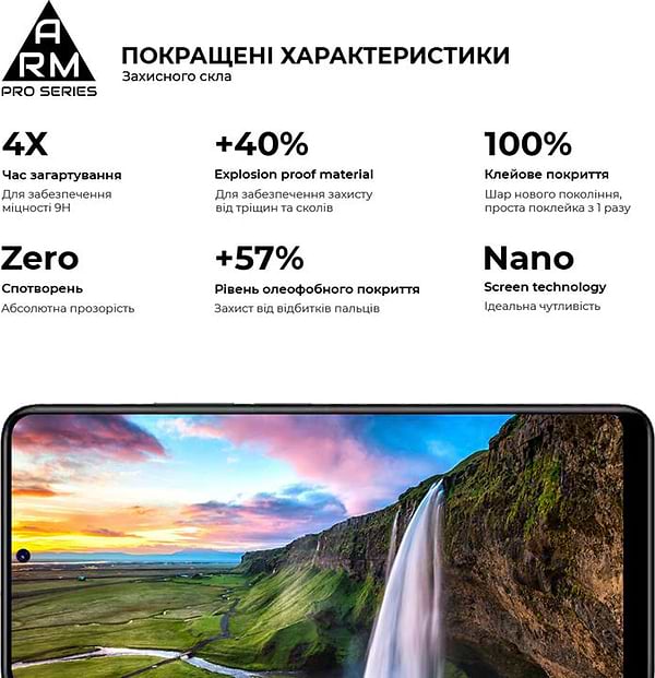 Фото - Захисне скло для смартфону Armorstandart Pro для Xiaomi Redmi Note 11 Pro Black, 0.33mm (ARM60459)