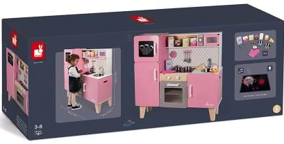 Фото - Сюжетно-рольова гра. Кухня Janod Кухня Pink (J06571)