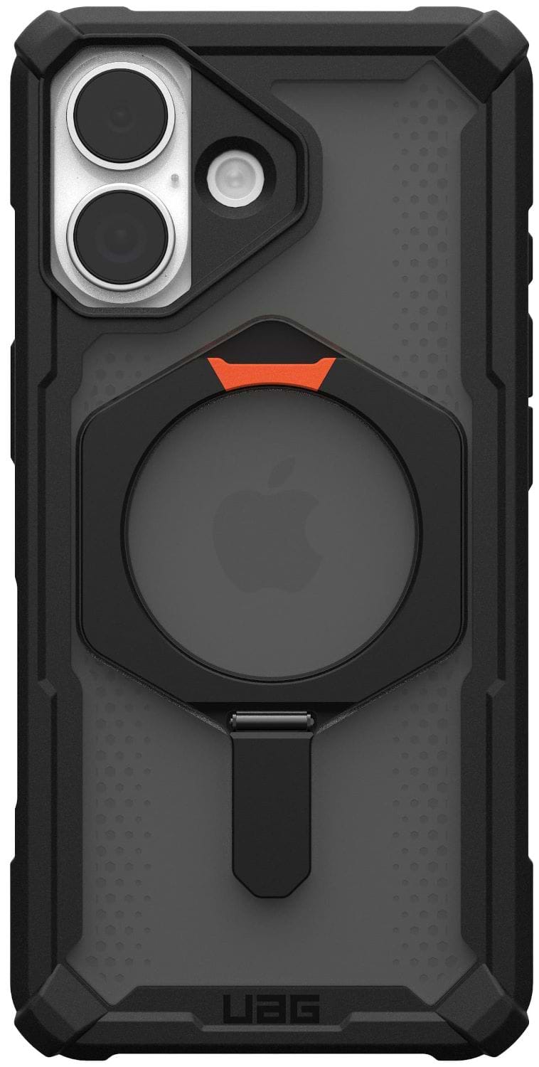 Чохол для смартфону UAG for iPhone 17, Plasma XTE MagSafe, Black/Pop Orange (114526114097) - Фото 1