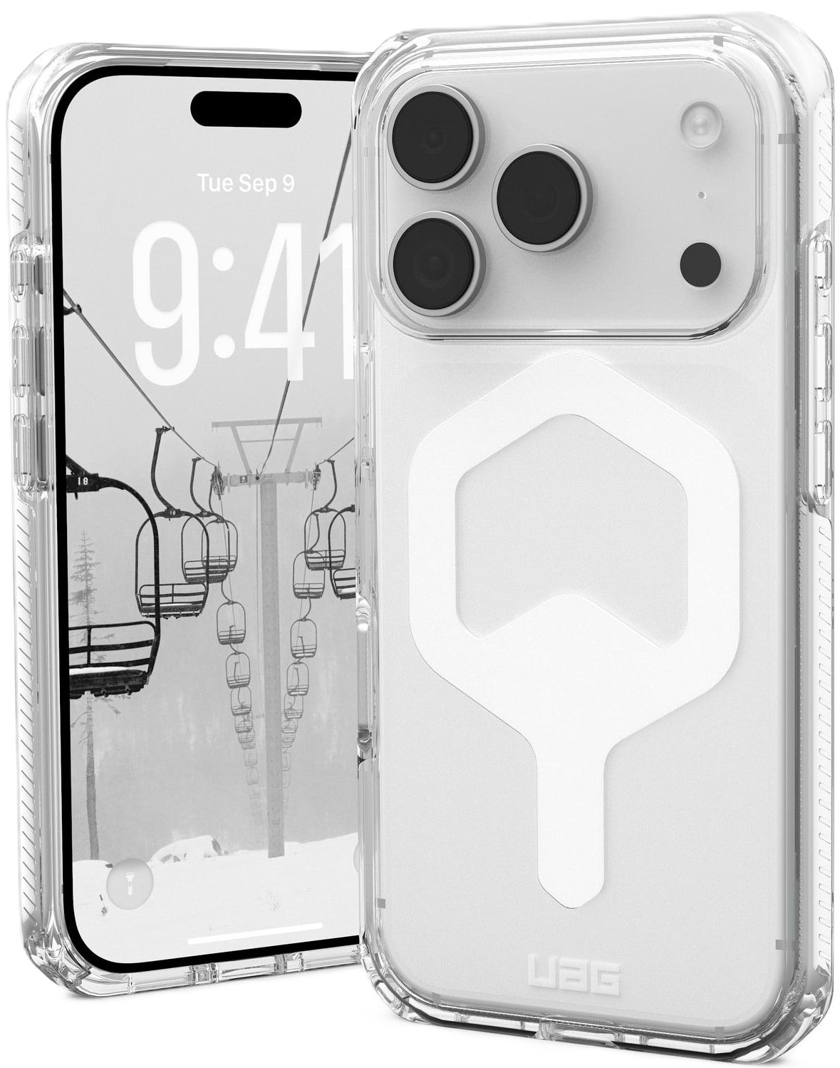 Купити Чохол для смартфону UAG for iPhone 17 Pro Plyo MagSafe Ice/White (114529114341) - Фото 1 Чохол для смартфону UAG for iPhone 17 Pro Plyo MagSafe Ice/White (114529114341) - Фото 1