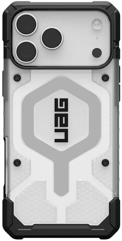 Купити Чохол для смартфону UAG for iPhone 17 Pro Max, Pathfinder Clear MagSafe, Ice/Silver (114552114333) - Фото 1 Чохол для смартфону UAG for iPhone 17 Pro Max, Pathfinder Clear MagSafe, Ice/Silver (114552114333) - Фото 1