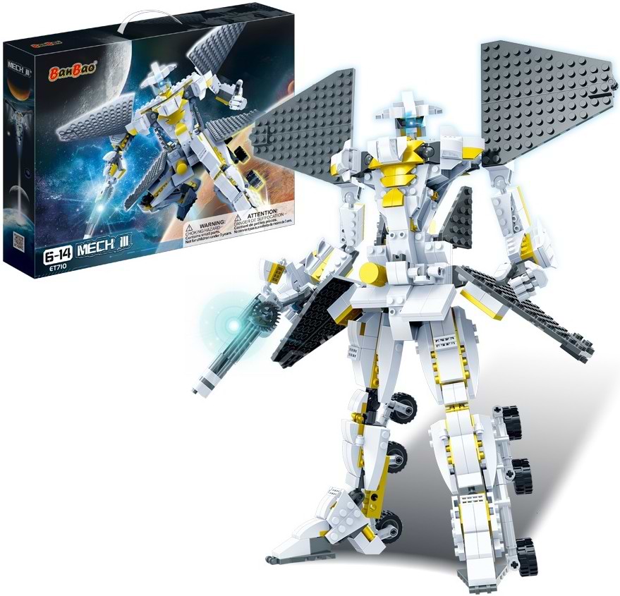 Пластиковий конструктор Banbao "Mech 2" Самурай (567 елм.) (ET710)