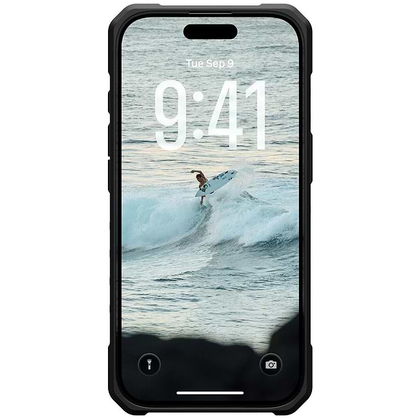 Фото - Чохол для смартфону UAG for iPhone 17, Pathfinder Clear MagSafe, Ash/Black (114553113140)