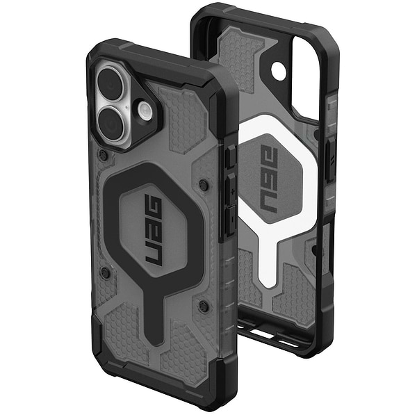 Фото - Чохол для смартфону UAG for iPhone 17, Pathfinder Clear MagSafe, Ash/Black (114553113140)