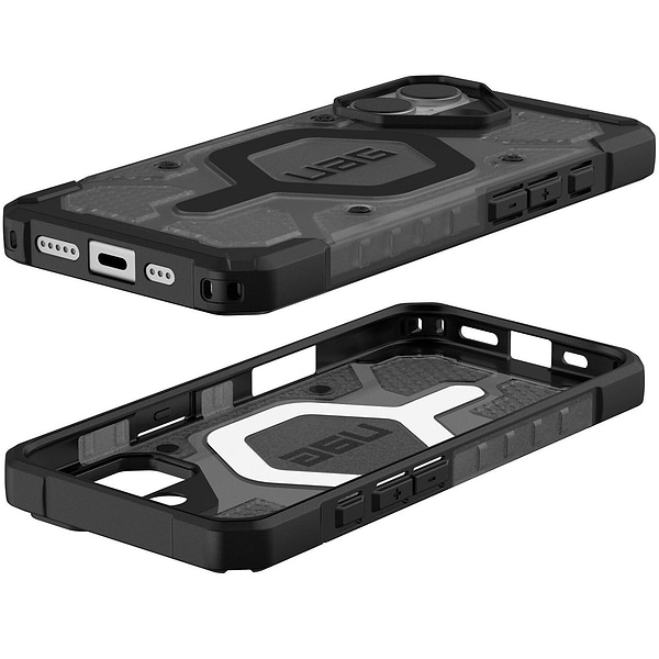 Фото - Чохол для смартфону UAG for iPhone 17, Pathfinder Clear MagSafe, Ash/Black (114553113140)