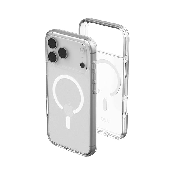 Фото - Чохол для смартфону UAG for iPhone 17 Pro Max, Scout Clear MagSafe, Ice/White (114557114341)