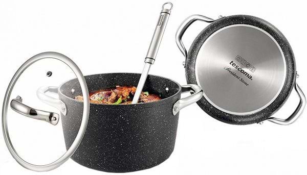 Фото - Каструля tescoma 780335 President Stone 24 см 4.5 л