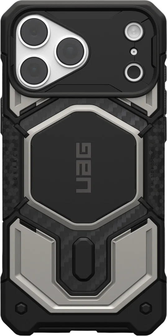 Чохол для смартфона UAG for iPhone 18 Pro Max, Monarch Pro Magsafe, Titanium (114568113636)