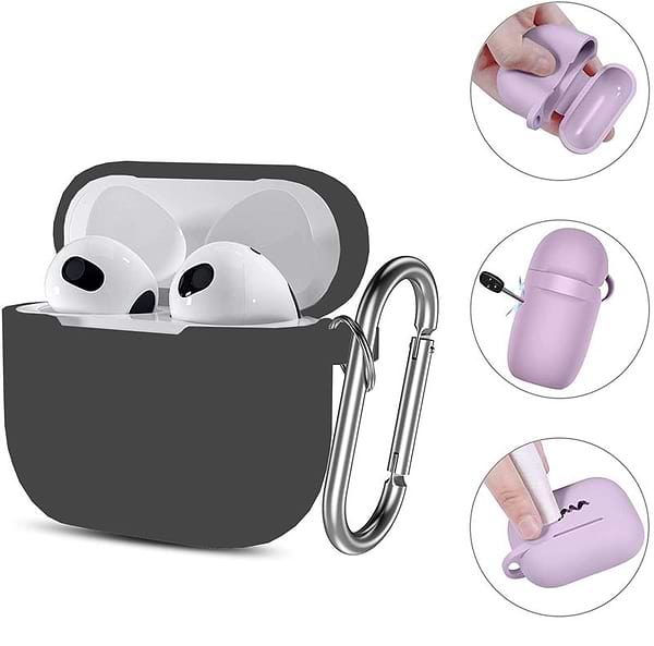 Фото - Чехол для наушников BeCover for Apple AirPods (3nd Gen) Black (707177)