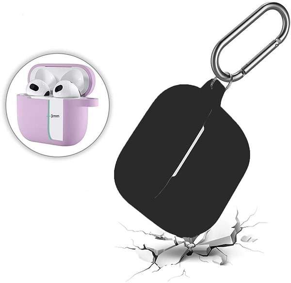 Фото - Чехол для наушников BeCover for Apple AirPods (3nd Gen) Black (707177)