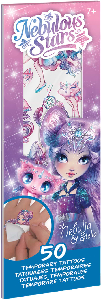 Тату Nebulous Stars БОДІ-АРТ: ЗІРКОВІ МАЛЮНКИ в асортименті (11458) - Фото 1