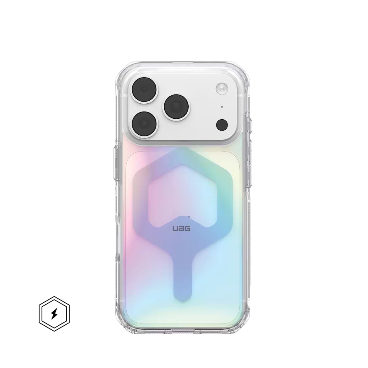 Чохол для смартфону UAG for iPhone 18 Pro, Plyo Magsafe, Iridiscent (114591114K4K)