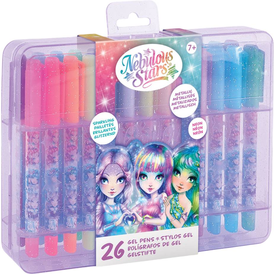 Набор ручек Nebulous Stars РАДУЖНОЕ СИЯНИЕ ГАЛАКТИКИ 26 цв. (11462)